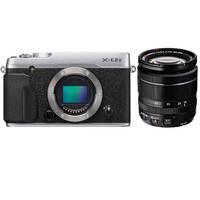 Fujifilm X-E2S Mirrorless Digital Camera with 18-55mm f/2.8-4 R LM OIS Zoom Lens - Silver