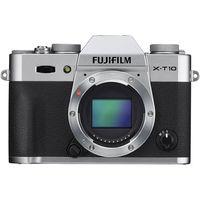 FujiFilm X-T10 Digital Mirrorless Camera with XF 27mm F2.8 Lenses - Silver
