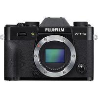 fujifilm x t10 digital mirrorless camera with xf 27mm f28 lenses black