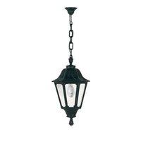 Fumagalli Black Noemi Traditional Garden Lantern w/ Chain