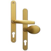 fullex 68 pz upvc lever pad handles without snib 244mm 215mm fixings