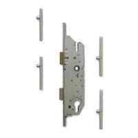 FUHR 855-1 4 Roller Key-Operated \'Key-Wind\' Multipoint Door Lock