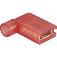 Fully Insulated Female Flag Receptacle, Red, 0.75 - 1.5mm², Vogt Verbindungstechnik 3937S