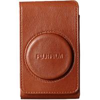 fuji premium case for xf1 brown