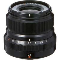 fuji 23mm f2 r wr xf lens black