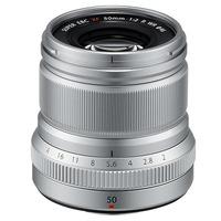 fuji 50mm f2 r wr xf lens silver