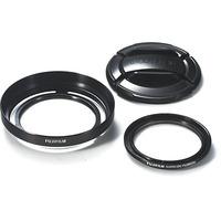 Fuji LHF-X20 Lens Hood and Filter Kit - Black
