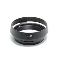 fuji x100 x100s lens hood with adapter ring black