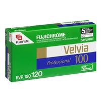 Fuji Velvia 100 120 pack of 5