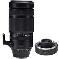 Fuji 100-400mm f4.5-5.6 R LM OIS WR Fujinon Lens with 1.4X Teleconverter