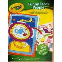Funny Faces Colouring And Sticker Book