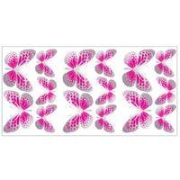 Fun4Walls Butterfly Pink Self Adhesive Wall Sticker