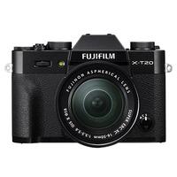 Fuji X-T20 with XC 16-50mm Mark II Lens - Black