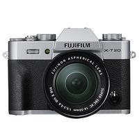 Fuji X-T20 with XC 16-50mm Mark II Lens - Silver