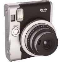 Fuji Instax Mini 90 Instant Film Camera with 10 Shots - Black