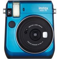 Fuji Instax Mini 70 Instant Camera with 10 shots - Blue