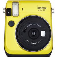 Fuji Instax Mini 70 Instant Camera with 10 shots - Yellow