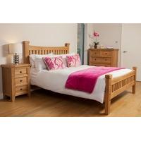 furniture link aylesbury oak bed