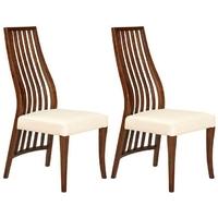 Furniture Link Sorrento Wooden Back Dining Chair (Pair)
