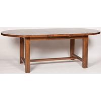 Furniture Link Ashley Pine Dining Table - Oval Extending