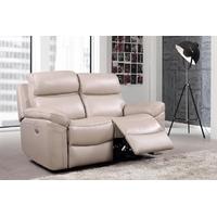 furniture link fairmont 2 seater recliner electric taupe