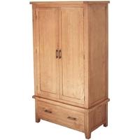 Furniture Link Hampshire Oak Wardrobe - 2 Door