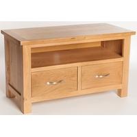 Furniture Link York Oak TV Unit