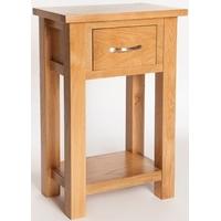 furniture link york oak console table