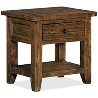 Furniture Link Wellington Chestnut Reclaimed Pine End Table