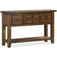 Furniture Link Wellington Chestnut Reclaimed Pine Console Table