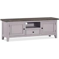 furniture link wellington cotton white reclaimed pine tv unit