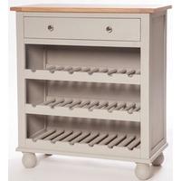 furniture link avoca painted low wine rack