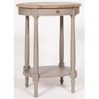 furniture link chateau painted oval side table