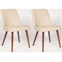 Furniture Link Chloe Cream Dining Chair (Pair)