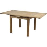 furniture link hampshire oak dining table 90cm draw leaf