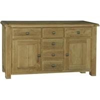 Furniture Link Danube Oak Sideboard - Extra Large