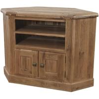 Furniture Link Danube Oak TV Unit - Corner