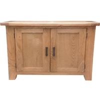 Furniture Link Hampshire Oak Cupboard - 2 Door