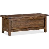 furniture link wellington chestnut reclaimed pine blanket box