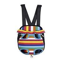 FUN OF PETS Pet Travel Bag Cat Carrier Bag for Small Dogs Pet Five Holes Backpack Front Chest Backpack(Assorted Sizes)