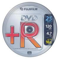 fuji dvdr 47gb 16x speed 25 discs