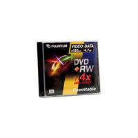 Fuji DVD+RW with Jewel Cases 4.7GB - 4x Speed - 5 Discs