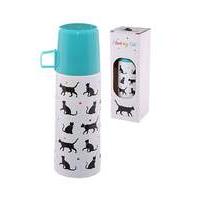 Funky 350ml Flask - Cat