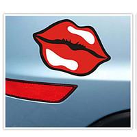 Funny Popular logo lips Car Sticker Car Window Wall Decal Car Styling (1pcs)