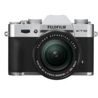 fujifilm x t10 kit 18 55mm silver