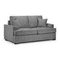 Funk 2 Seater Fabric Sofa Bed Grey