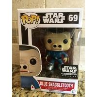 Funko POP! Star Wars Blue Snaggletooth Chase Smugglers Bounty Exclusive #69 Vinyl by POP! Vinyl Star Wars Bobble Head