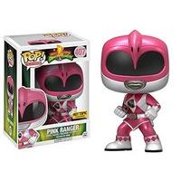 Funko - Figurine Power Rangers - Pink Ranger Metallic Exclu Pop 10cm - 0889698125772