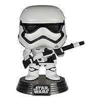 Funko Pop Vinyl Star Wars Toy - Heavy Artillery First Order Stormtrooper Bobble Head - Action Figure