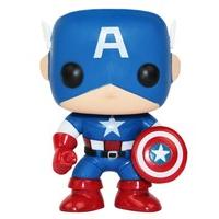 Funko Pop! Marvel Captain America Vinyl Bobble Head Figure